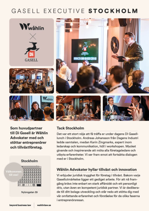 Di Gasell Executive Stockholm