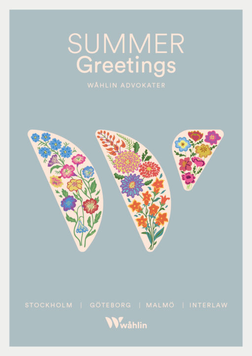 Summer Greetings - Glad Sommar - Wåhlin Advokater 2025
