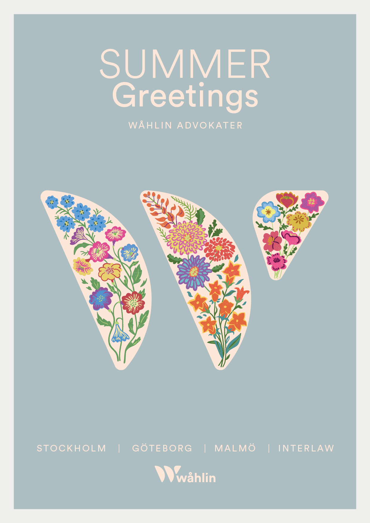 Summer Greetings - Glad Sommar - Wåhlin Advokater 2025